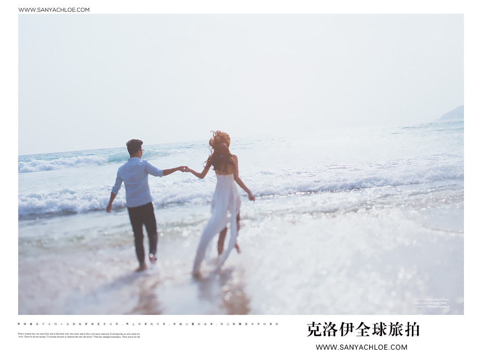 普吉島海景婚紗照，不一樣的海景感覺